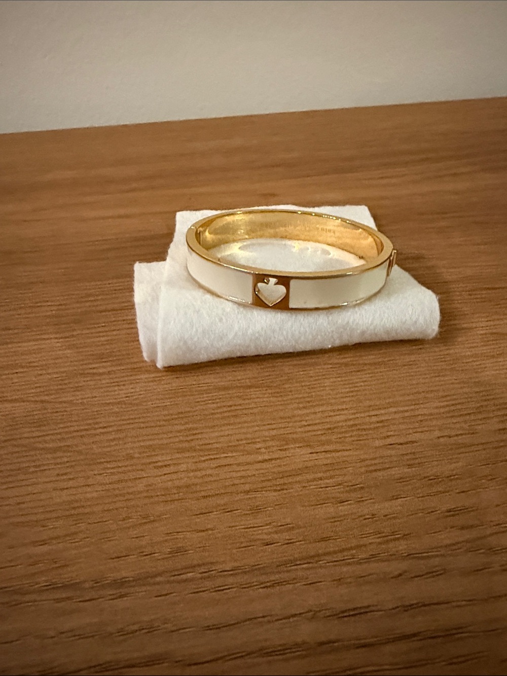 kate spade Gold and White Bracelet
